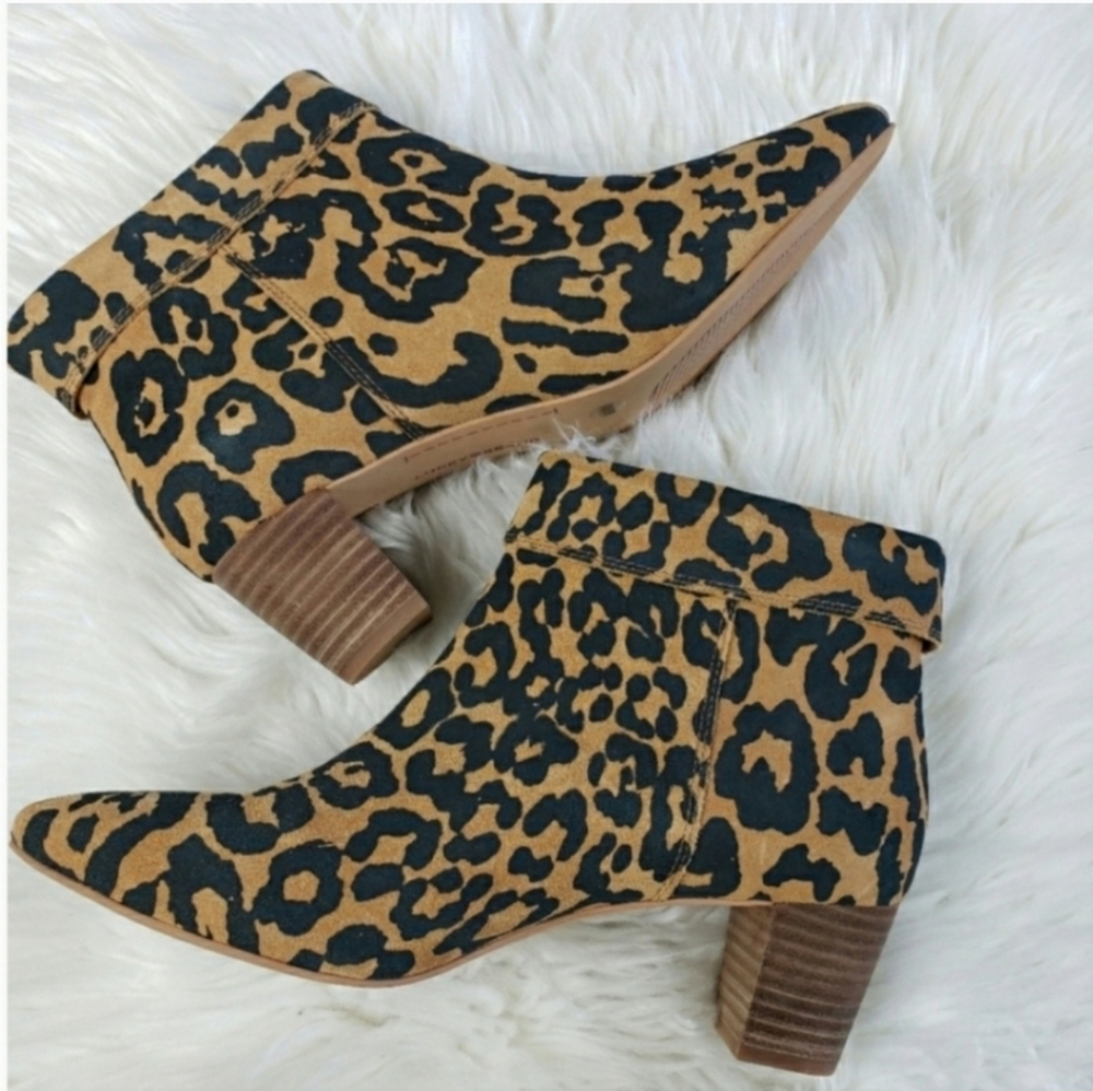Lucky brand Zaprika suede booties 8.5 - Picture 2 of 9